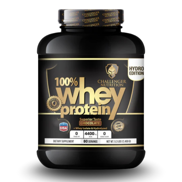 100% WHEY PROTEIN – CHALLENGER NUTRITION (2,4 KG)