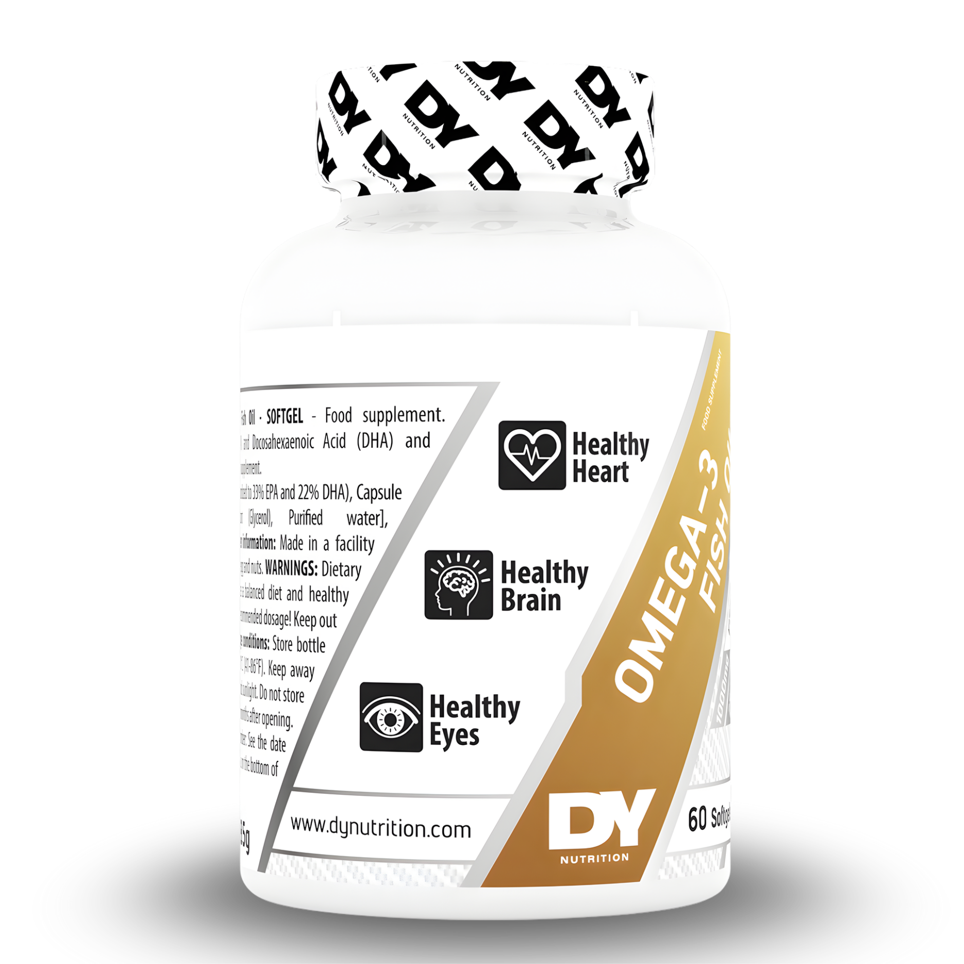 OMEGA-3 FISH OIL – DY NUTRITION (60 SOFTGELS)