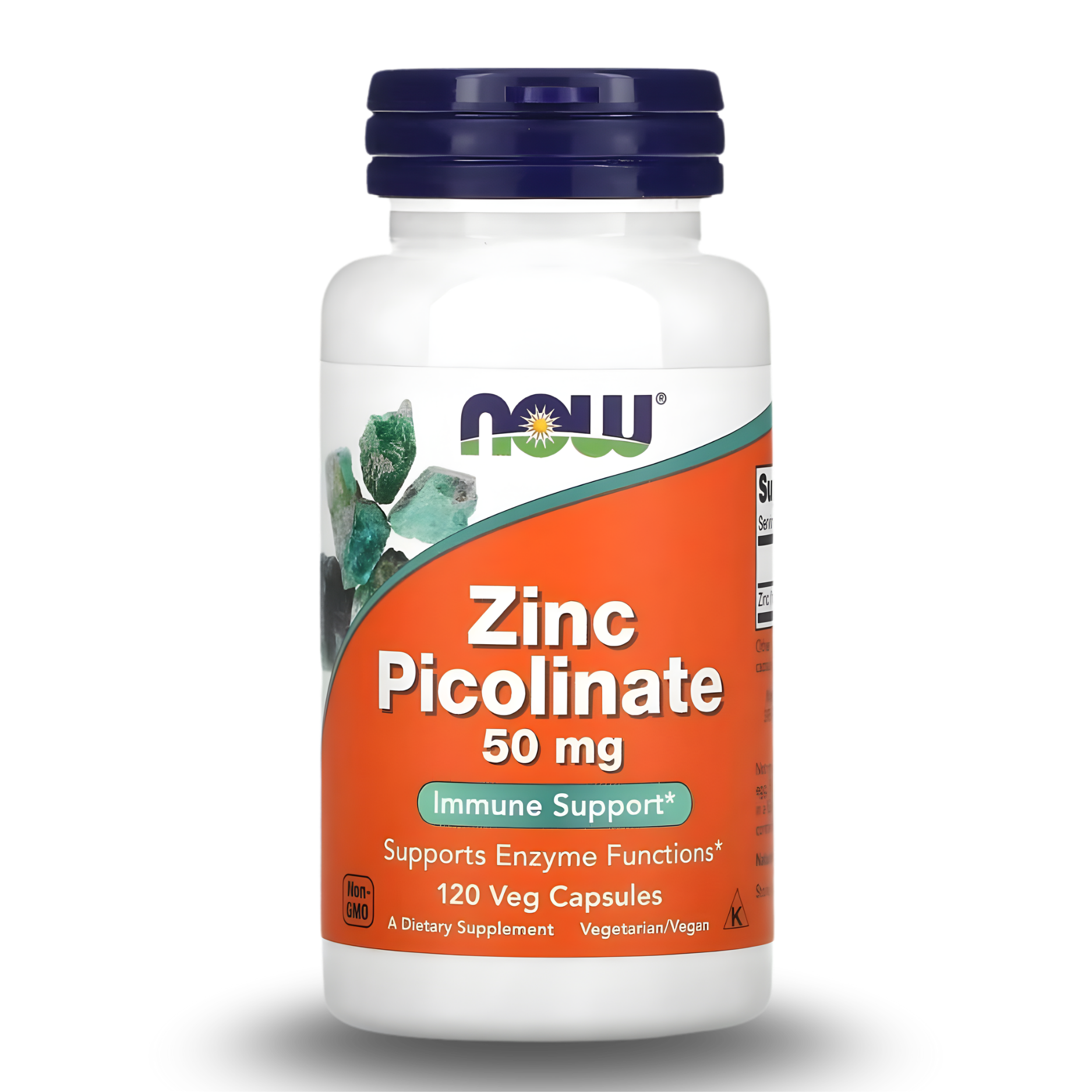 ZINC PICOLINATE 50 MG – NOW FOODS (120 VEG CAPSULES)