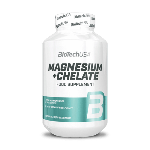 MAGNESIUM + CHELATE – BIOTECHUSA (60 CAPSULES)