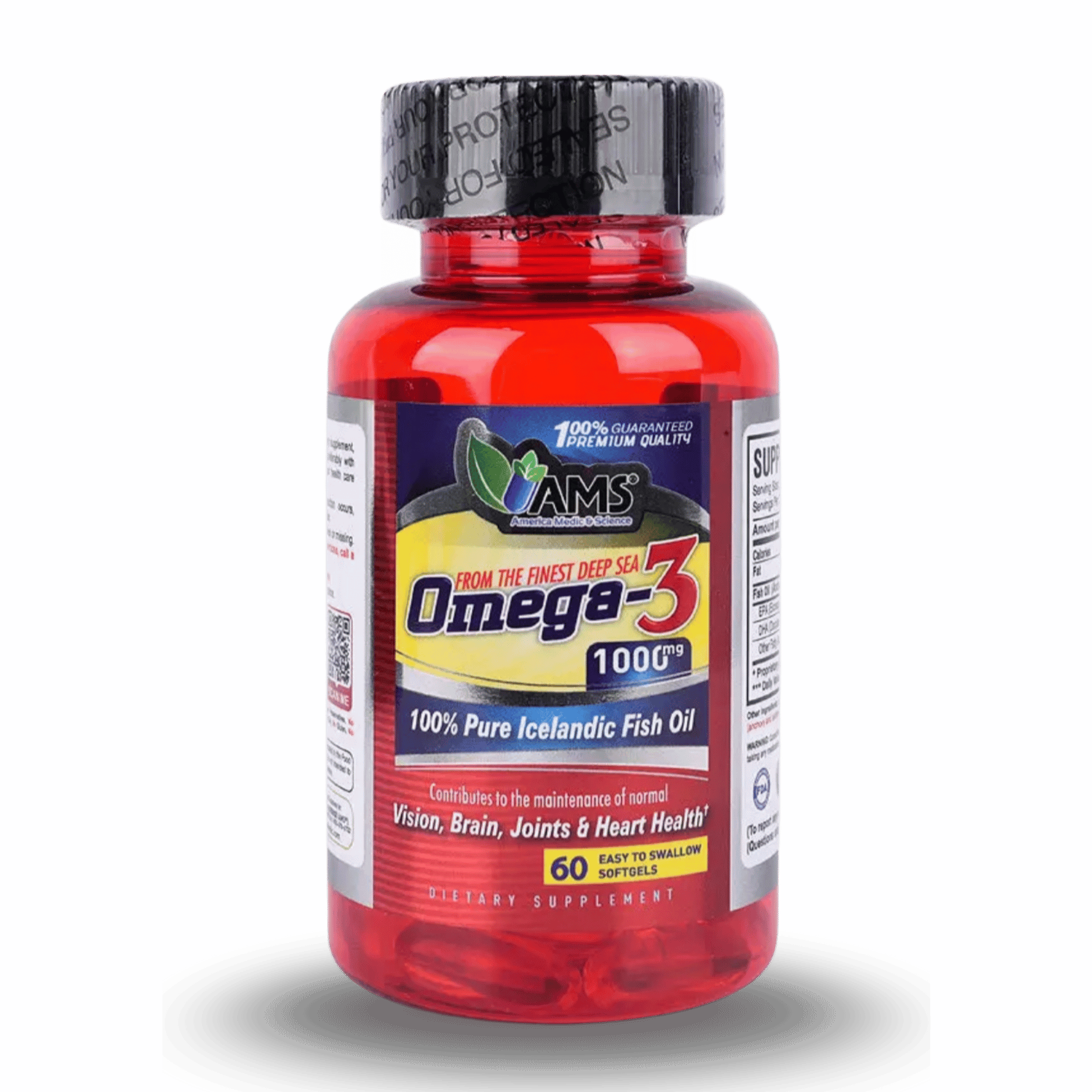 OMEGA-3 1000 MG – AMS (60 SOFTGELS)