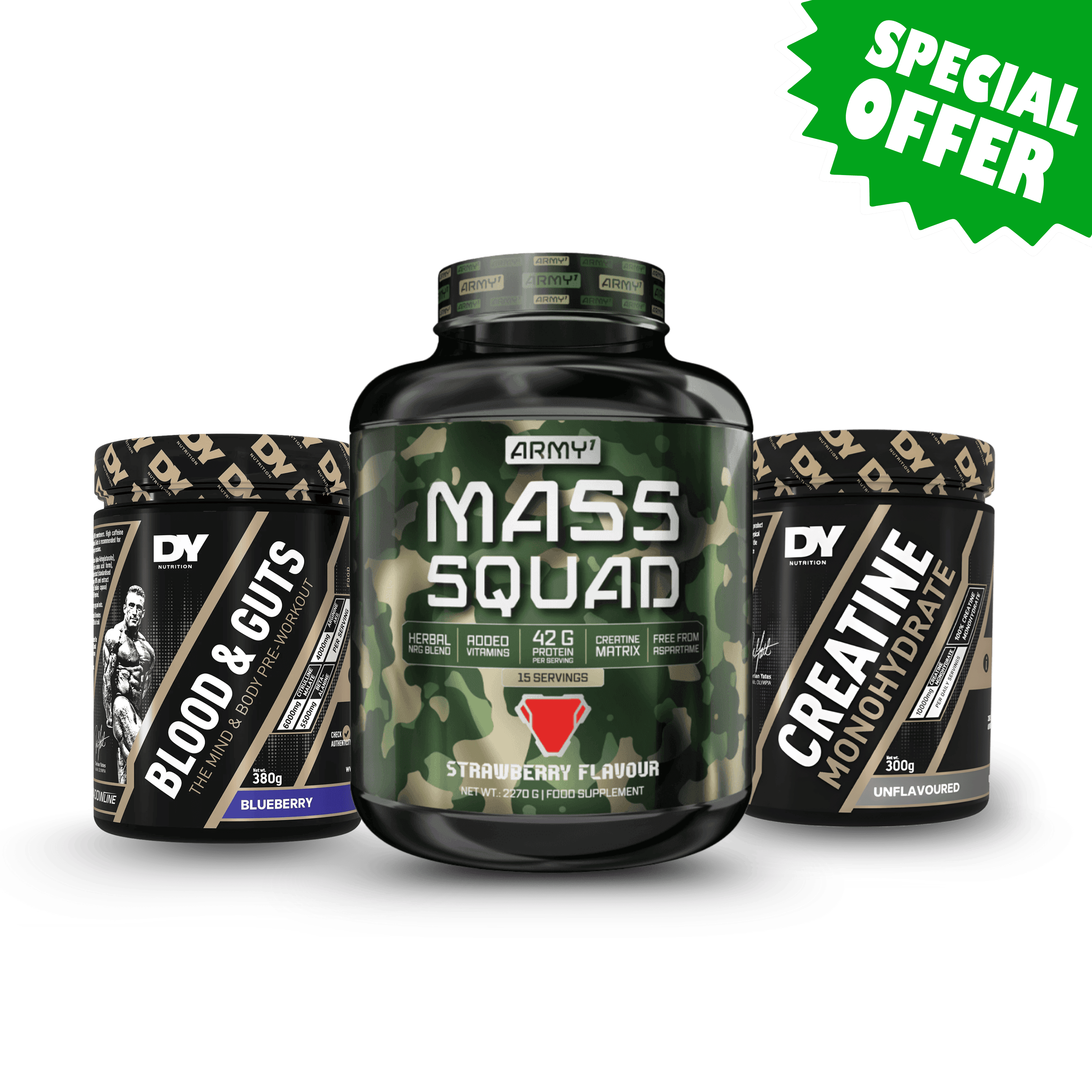 Mass Squad Power Performance Pack